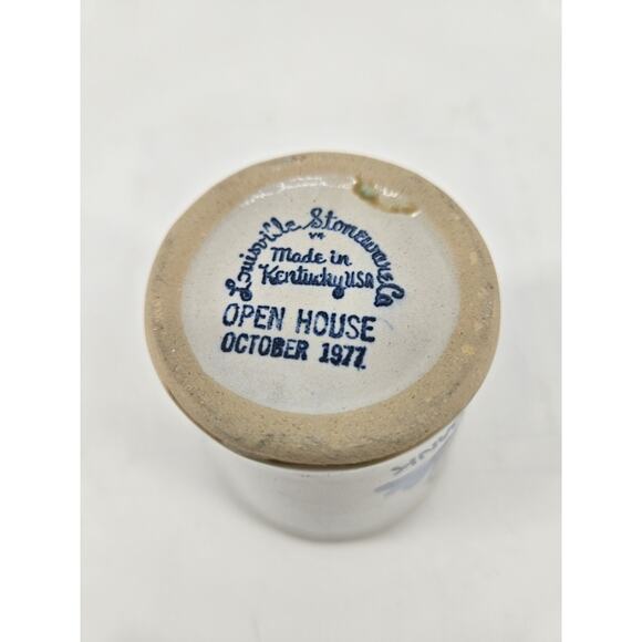 Vtg Louisville Stoneware First National Bank Paintsville Crock Mint Julep Cup - Picture 6 of 9